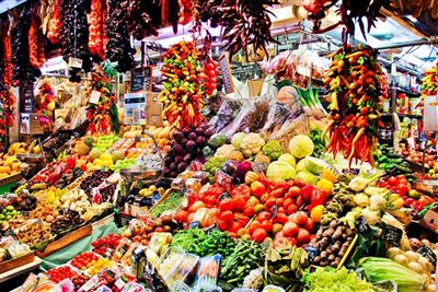 Barcelona Markt La Boqueria